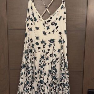 Free People Floral Mini Dress (2)